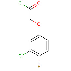 3-Chloro-4-fluoro-phenoxyacetyl chloride Structure,826990-47-0Structure