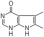 3,7-Dihydro-5,6-dimethyl-4h-pyrrolo[2,3-d]pyrimidin-4-one Structure,82703-35-3Structure