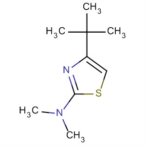 4-Tert-butyl-n,n-dimethylthiazol-2-amine Structure,82721-88-8Structure