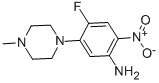 [4-Fluoro-5-(4-methylpiperazin-1-yl)-2-nitrophenyl]amine Structure,82759-10-2Structure