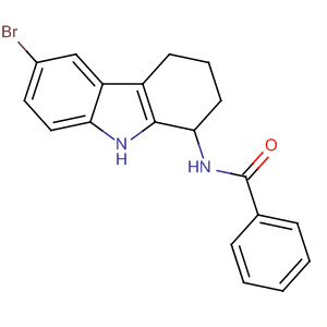 N-(6-bromo-2,3,4,9-tetrahydro-1h-carbazol-1-yl)benzamide Structure,827590-44-3Structure