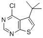 5-tert-Butyl-4-chlorothieno[2,3-d]pyrimidine Structure,827614-41-5Structure