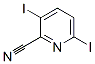 3,6-Diiodopyridine-2-carbonitrile Structure,827616-53-5Structure