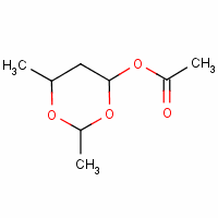 2,6-Dimethyl-1,3-dioxan-4-ol acetate Structure,828-00-2Structure