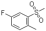 4-Fluoro-1-methyl-2-(methylsulfonyl)benzene Structure,828270-66-2Structure