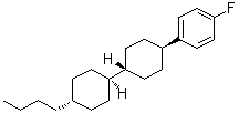 4-Butyl-4-(4-fluorophenyl)bi(cyclohexane) Structure,82832-28-8Structure