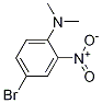 N,n-dimethyl4-bromo-2-nitroaniline Structure,829-02-7Structure