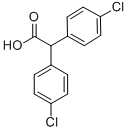 Benzeneacetic acid, 4-chloro-a-(4-chlorophenyl)- Structure,83-05-6Structure