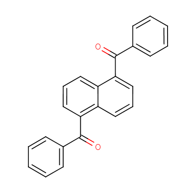 1,5-Dibenzoylnaphthalene Structure,83-80-7Structure