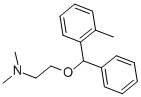 2-(Phenyl-O-tolylmethoxy)ethyldimethylamine Structure,83-98-7Structure