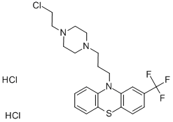 Fluphenazine-n-2-chloroethane dihydrochloride Structure,83016-35-7Structure