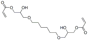 1,6-Hexanediylbis[oxy(2-hydroxy-3,1-propanediyl)] bisacrylate Structure,83045-03-8Structure