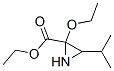 2-Aziridinecarboxylicacid,2-ethoxy-3-(1-methylethyl)-,ethylester(9ci) Structure,83049-82-5Structure