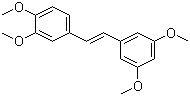 3,3’,4’,5-四甲氧基二苯乙烯結(jié)構(gòu)式_83088-26-0結(jié)構(gòu)式