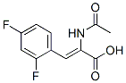 2-Acetylamino-3-(2,4-difluorophenyl)acrylic acid Structure,831191-80-1Structure