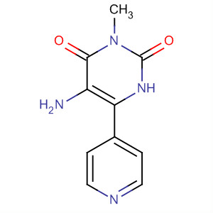 5-Amino-3-methyl-6-(4-pyridinyl)-2,4(1h,3h)-pyrimidinedione Structure,831231-66-4Structure