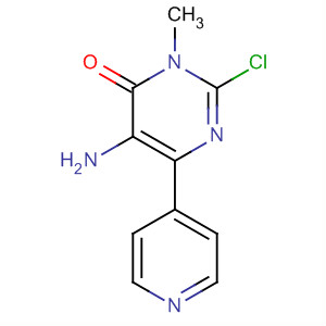 5-Amino-2-chloro-3-methyl-6-(4-pyridinyl)-4(3h)-pyrimidinone Structure,831231-67-5Structure