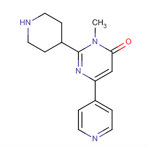 3-Methyl-2-(4-piperidinyl)-6-(4-pyridinyl)-4(3h)-pyrimidinone Structure,831231-81-3Structure