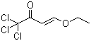 4-乙氧基-1,1,1-三氯-3-丁烯-2-酮結(jié)構(gòu)式_83124-74-7結(jié)構(gòu)式