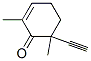 2-Cyclohexen-1-one, 6-ethynyl-2,6-dimethyl-(9ci) Structure,83188-16-3Structure