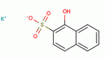 1-Hydroxy-2-naphthalenesulfonic acid potassium salt Structure,832-49-5Structure