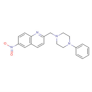 6-Nitro-2-[(4-phenyl-1-piperazinyl)methyl]quinoline Structure,832101-98-1Structure