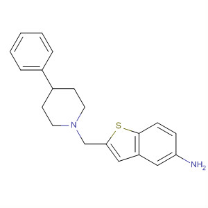 2-[(4-Phenyl-1-piperidinyl)methyl]-benzo[b]thiophen-5-amine Structure,832102-98-4Structure