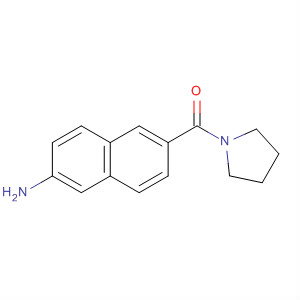 (6-Amino-2-naphthalenyl)-1-pyrrolidinylmethanone Structure,832103-05-6Structure