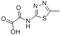 [(5-Methyl-1,3,4-thiadiazol-2-yl)amino]-(oxo)acetic acid Structure,83244-81-9Structure