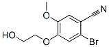 2-Bromo-4-(2-hydroxy-ethoxy)-5-methoxy-benzonitrile Structure,832674-46-1Structure