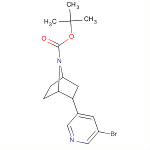 (1R,2r,4s)-7-azabicyclo[2.2.1]heptane-7-carboxylic acid,2-(5-bromo-3-pyridinyl)-,1,1-dimethylethyl ester Structure,832712-40-0Structure