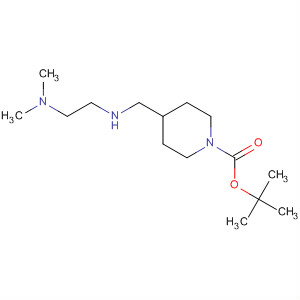 4-[(2-Dimethylamino-ethylamino)-methyl]-piperidine-1-carboxylic acid tert-butyl ester Structure,832716-10-6Structure