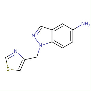 1-(4-Thiazolylmethyl)-1h-indazol-5-amine Structure,833474-37-6Structure