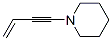 Piperidine, 1-(3-buten-1-ynyl)-(9ci) Structure,83363-91-1Structure