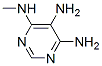 4,5,6-Pyrimidinetriamine, n4-methyl-(9ci) Structure,83366-44-3Structure