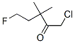 2-Pentanone, 1-chloro-5-fluoro-3,3-dimethyl- Structure,83391-83-7Structure