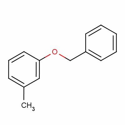 Benzene, 1-methyl-3-(phenylmethoxy)- Structure,834-17-3Structure