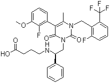 噁拉戈利結構式_834153-87-6結構式