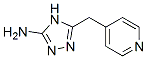 5-(Pyridin-4-ylmethyl)-4H-1,2,4-triazol-3-amine Structure,83417-26-9Structure