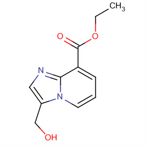 Ethyl 3-(hydroxymethyl)h-imidazo[1,2-a]pyridine-8-carboxylate Structure,834869-05-5Structure