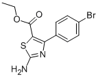 2-Amino-4-(3-bromophenyl)-5-thiazolecarboxylic acid ethyl ester Structure,834885-05-1Structure