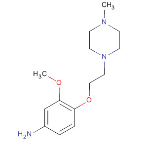 3-Methoxy-4-[2-(4-methyl-1-piperazinyl)ethoxy]benzenamine Structure,835633-55-1Structure