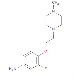 3-Fluoro-4-(2-(4-methylpiperazin-1-yl)ethoxy)aniline Structure,835633-63-1Structure