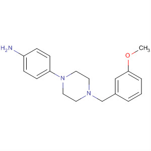 4-(4-(3-Methoxybenzyl)piperazin-1-yl)benzenamine Structure,835633-77-7Structure