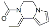 Pyrrolo[1,2-a]pyrazine, 2-acetyl-1-ethylidene-1,2,3,4-tetrahydro- (9ci) Structure,835874-64-1Structure