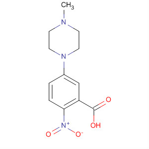 2-Nitro-5-(4-methylpiperazin-1-yl)benzoic acid Structure,835879-05-5Structure