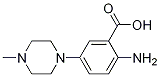 2-Amino-5-(4-methyl-1-piperazinyl)benzoic acid Structure,835879-06-6Structure