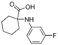 1-(3-Fluoro-phenylamino)-cyclohexanecarboxylic acid Structure,835912-62-4Structure