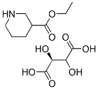 (S)-3-哌啶甲酸乙酯-D-酒石酸鹽結(jié)構(gòu)式_83602-38-4結(jié)構(gòu)式