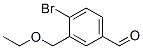 4-Bromo-3-(ethoxymethyl)benzaldehyde Structure,837408-71-6Structure